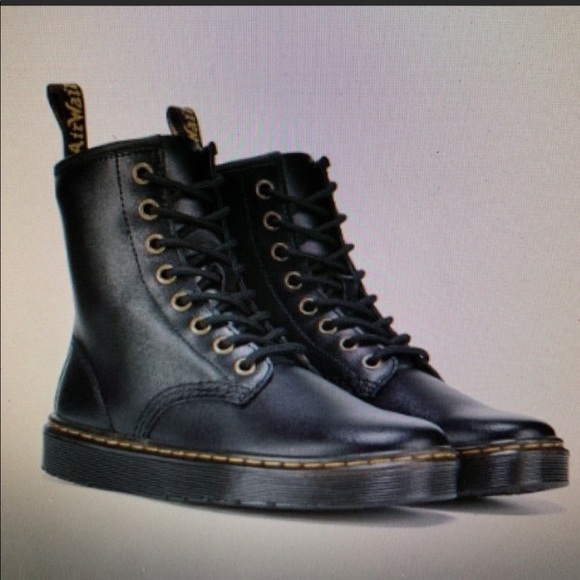 Dr. Martens Shoes - WOMENS DR MARTENS COMBAT BOOTS SIZE 7 BLACK NEW!